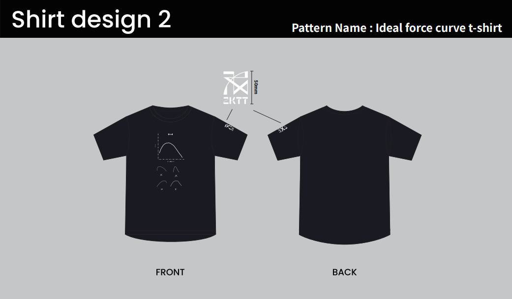 IDEAL FORCE CURVE T-SHIRTS